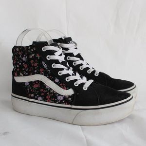 Vans Filmore Hi Girls Platform Sneakers Junior Vans Filmore Platform Size 3